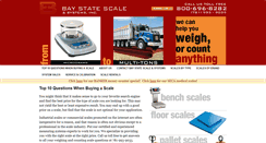 Desktop Screenshot of baystatescale.com